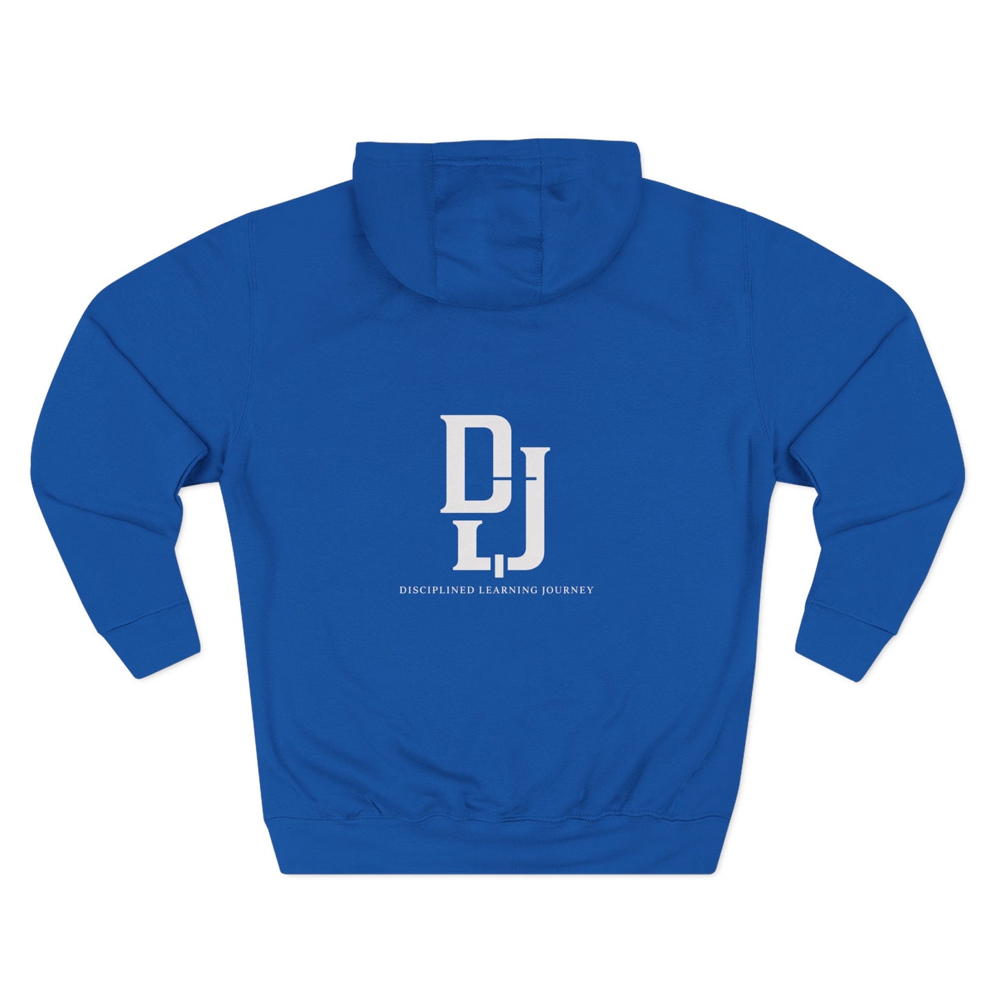 Minimal DJ Logo Hoodie - Three-Panel Fleece Sweatshirt